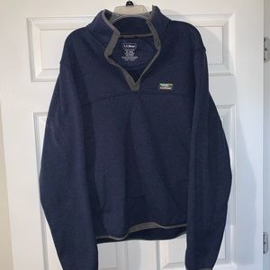 LL Bean Men’s XL Fleece Pullover